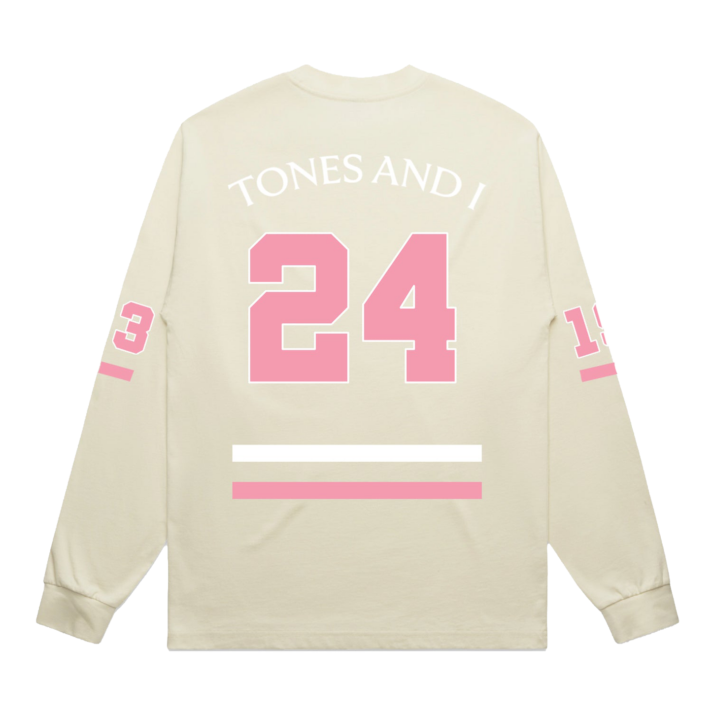 LONGSLEEVE JERSEY (BUTTER/PINK)