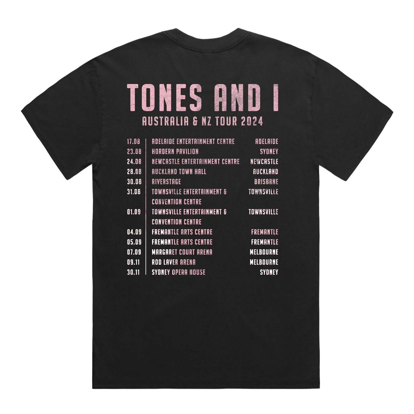 FADED BLACK TOUR TEE
