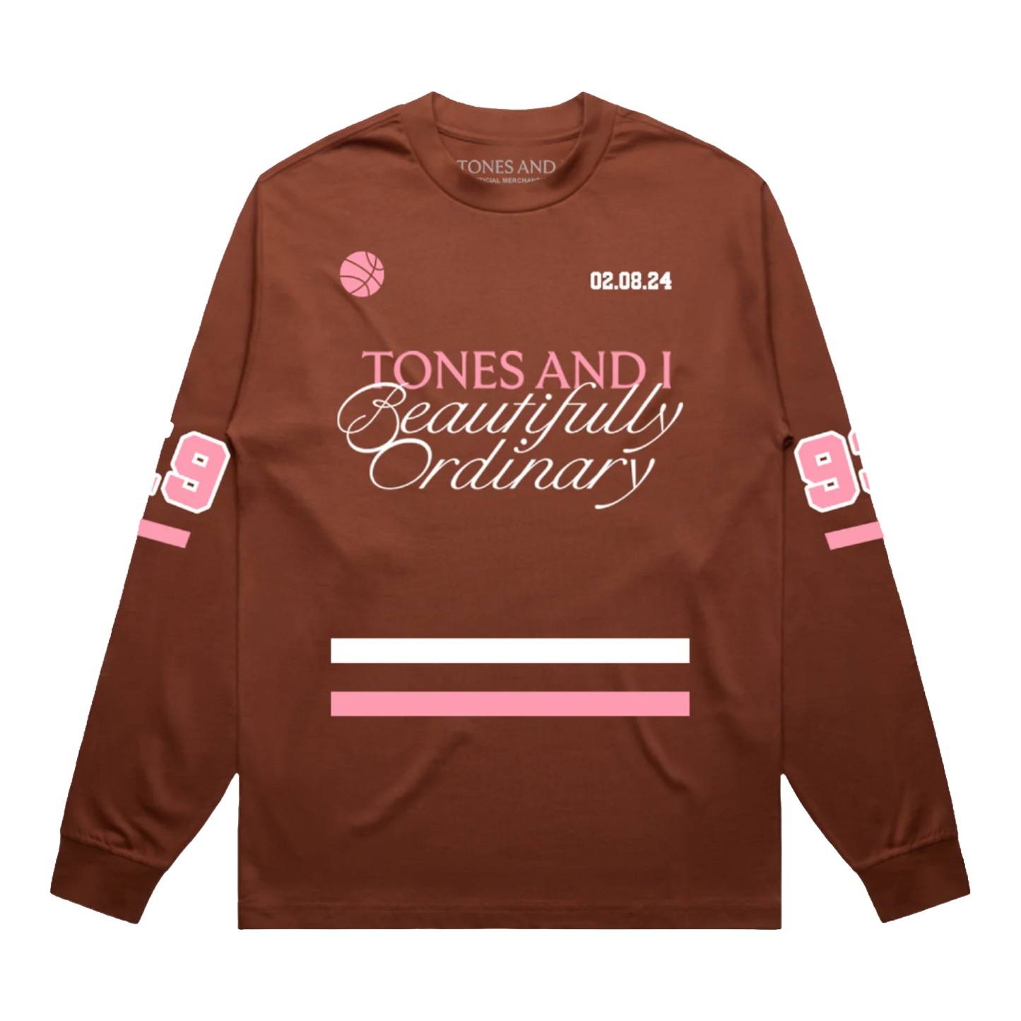 LONGSLEEVE JERSEY (PINK/BROWN)
