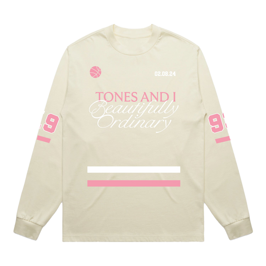 LONGSLEEVE JERSEY (BUTTER/PINK)