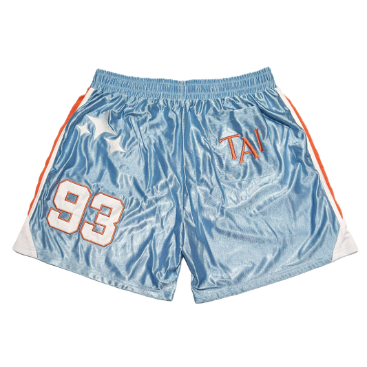 BASKETBALL SHORTS (ORANGE/BLUE)