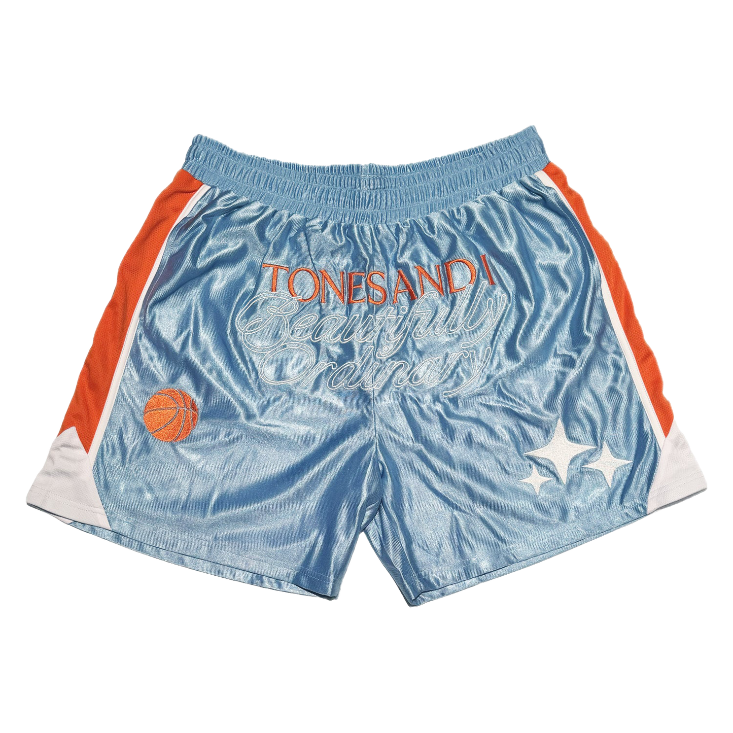 BASKETBALL SHORTS (ORANGE/BLUE)